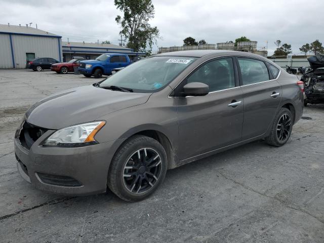 NISSAN SENTRA S 2015 with VIN 3N1AB7AP2FL649073 - Photo from auction