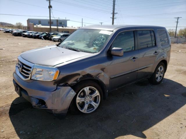 HONDA PILOT EX 2014 with VIN 5FNYF4H40EB039759 - Photo from auction