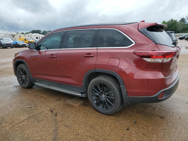 Photo 2 from auction – 2019 TOYOTA HIGHLANDER with VIN 5TDKZRFH9KS356804
