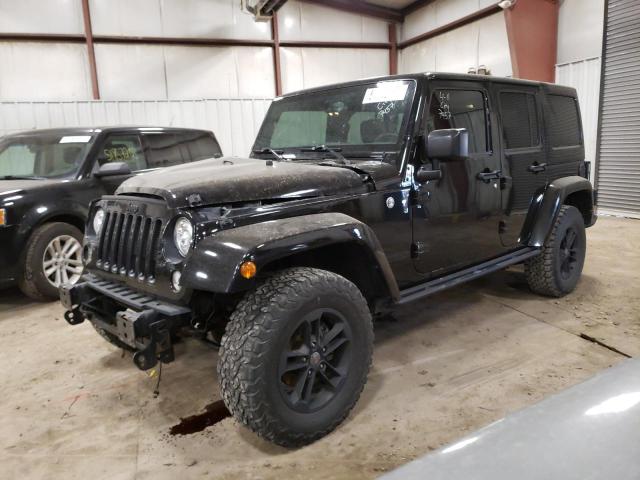 JEEP WRANGLER U 2017 with VIN 1C4BJWEG1HL597457 - Photo from auction