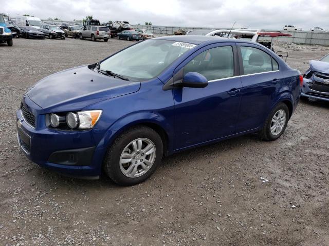 CHEVROLET SONIC LT 2013 with VIN 1G1JC5SH8D4154992 - Photo from auction