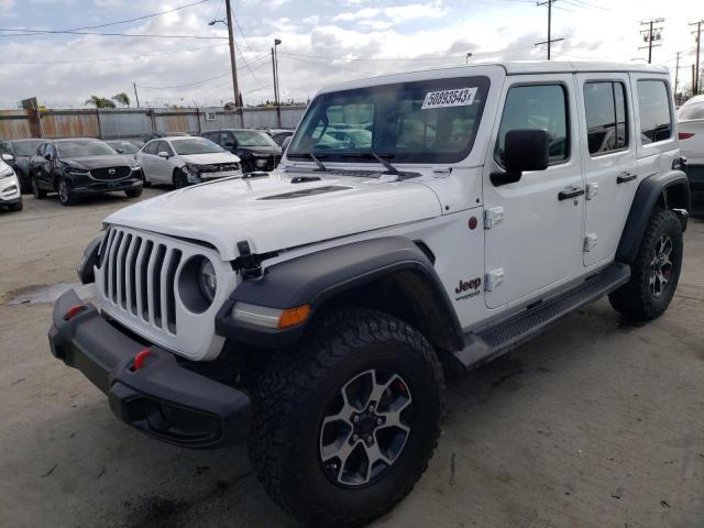 JEEP WRANGLER U 2021 with VIN 1C4HJXFN2MW649992 - Photo from auction