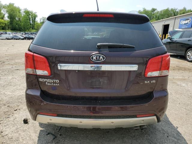 Photo 6 from auction – 2011 KIA SORENTO SX with VIN 5XYKWDA25BG123076