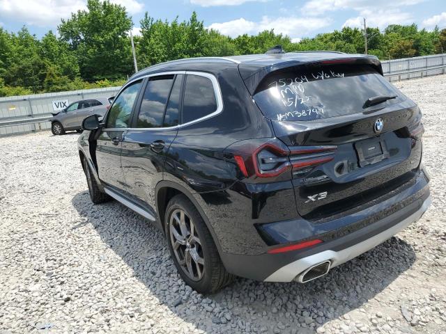 Photo 2 from auction – 2022 BMW X3 SDRIVE3 with VIN 5UX43DP07N9M38747