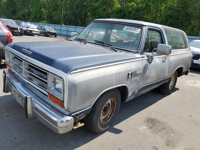 DODGE RAMCHARGER 1989 with VIN 3B4GE07Y8KM916014 - Photo from auction