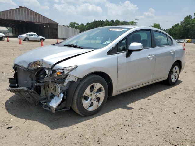 HONDA CIVIC LX 2013 with VIN 2HGFB2F59DH580550 - Photo from auction