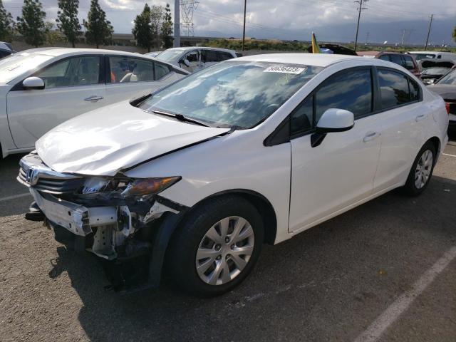 HONDA CIVIC LX 2012 with VIN 19XFB2F55CE312023 - Photo from auction