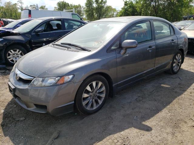 HONDA CIVIC EX 2009 with VIN 2HGFA168X9H306532 - Photo from auction