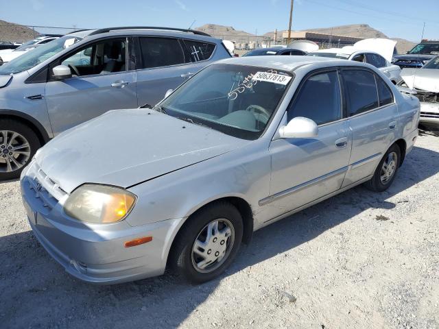 Photo 1 from auction – 2003 HYUNDAI ACCENT GL with VIN KMHCG45C63U451672