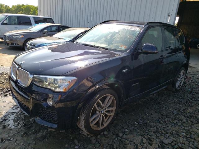 BMW X3 XDRIVE3 2017 with VIN 5UXWX7C50H0S19475 - Photo from auction