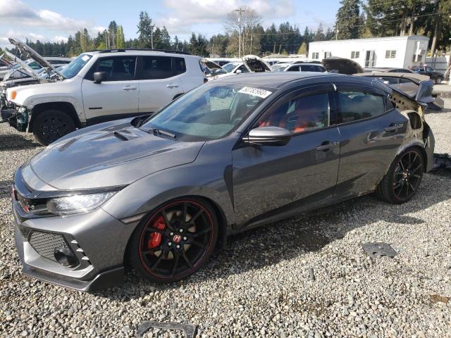 HONDA CIVIC TYPE 2018 with VIN SHHFK8G76JU203532 - Photo from auction