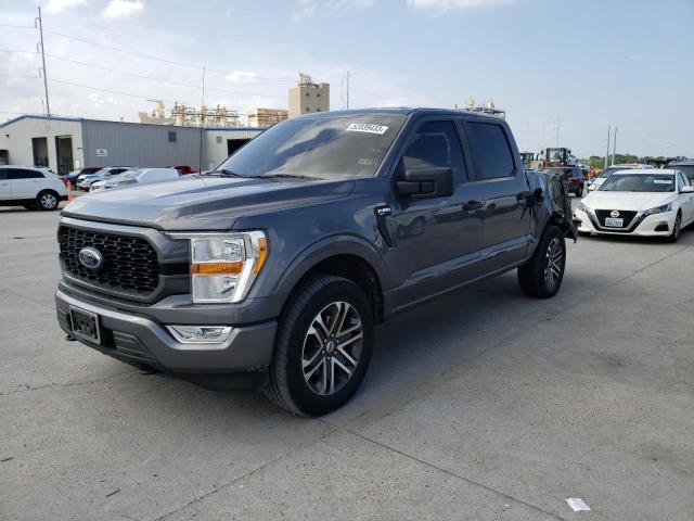 FORD F150 SUPER 2021 with VIN 1FTEW1EP4MFB08477 - Photo from auction