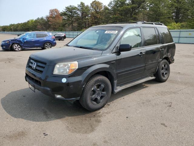 HONDA PILOT EXL 2007 with VIN 2HKYF18697H514040 - Photo from auction