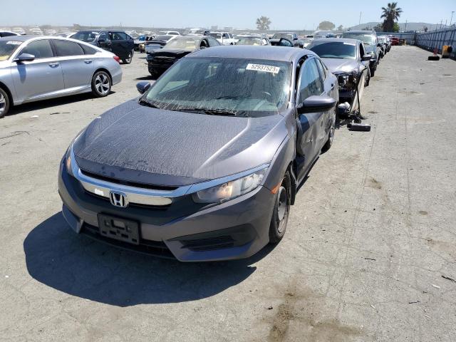 HONDA CIVIC LX 2017 with VIN 2HGFC2F5XHH512504 - Photo from auction