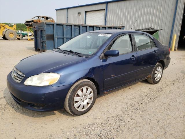 TOYOTA COROLLA CE 2004 with VIN JTDBR38E942038076 - Photo from auction