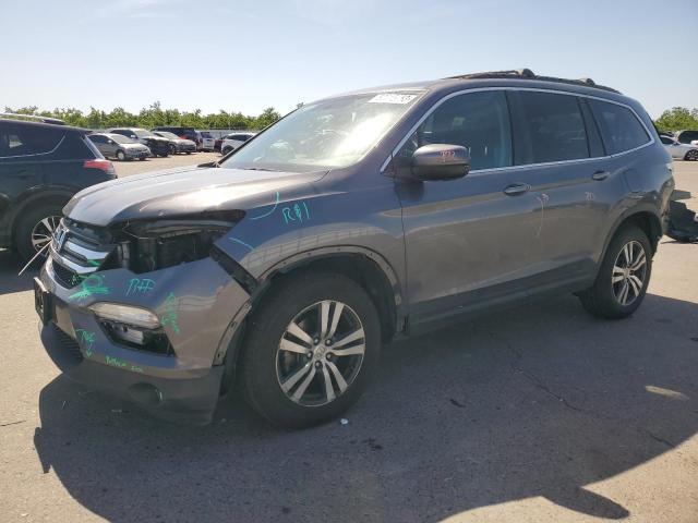 HONDA PILOT EXL 2016 with VIN 5FNYF6H50GB085809 - Photo from auction