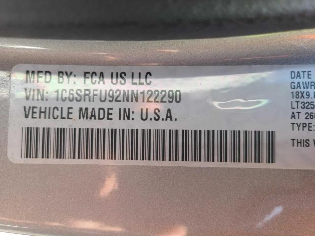 Photo 10 from auction – 2022 RAM 1500 TRX with VIN 1C6SRFU92NN122290