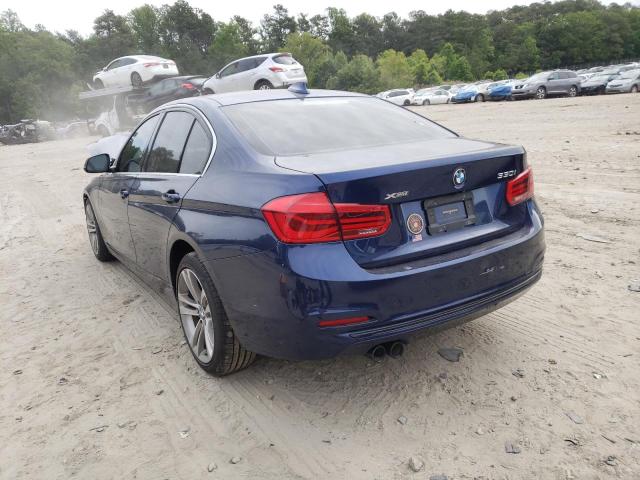Photo 2 from auction – 2018 BMW 330 XI with VIN WBA8D9G5XJNU72107