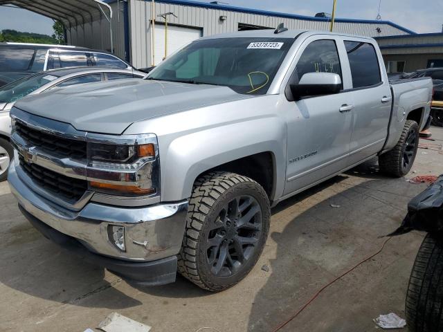 CHEVROLET SILVERADO 2018 with VIN 3GCPCREC3JG388786 - Photo from auction