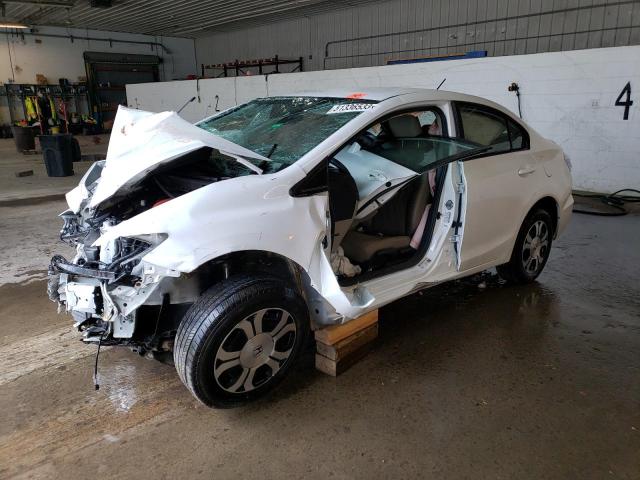 HONDA CIVIC HYBR 2015 with VIN 19XFB4F31FE201371 - Photo from auction