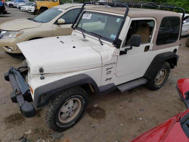 JEEP WRANGLER / 2002 with VIN 1J4FA49S32P735451 - Photo from auction