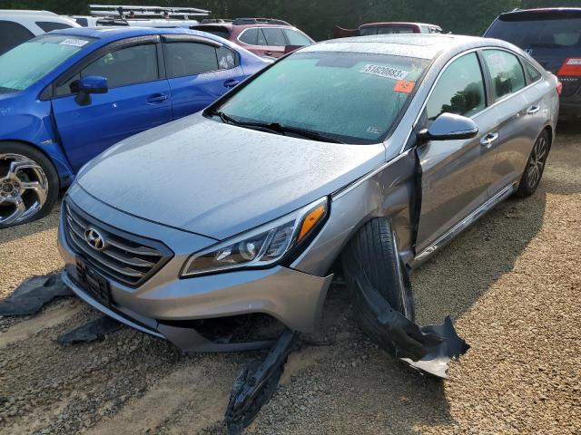 HYUNDAI SONATA SPO 2017 with VIN 5NPE34AF4HH568497 - Photo from auction