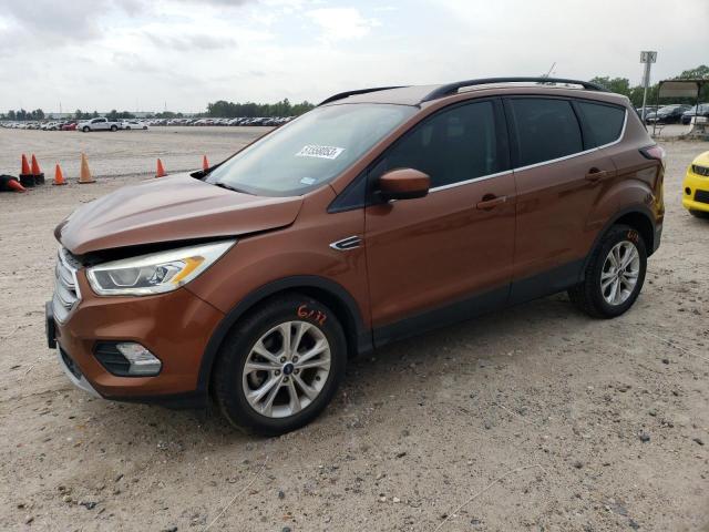 FORD ESCAPE SE 2017 with VIN 1FMCU0GD8HUC00280 - Photo from auction