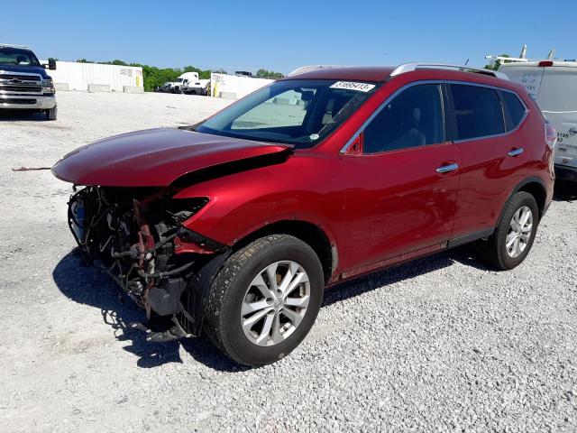 NISSAN ROGUE S 2015 with VIN KNMAT2MVXFP524415 - Photo from auction