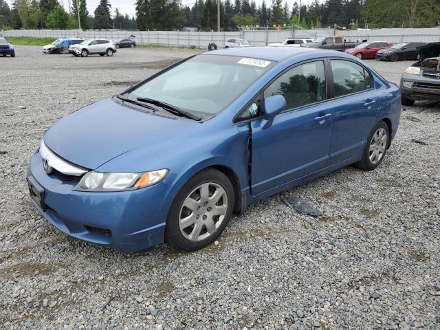 Photo 1 from auction – 2009 HONDA CIVIC LX with VIN 19XFA16569E004722