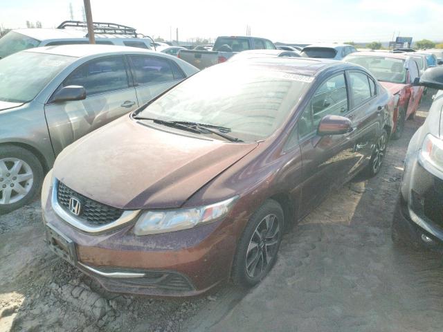 Foto 1 de la subasta – 2015 HONDA CIVIC EX con VIN 19XFB2F80FE004983