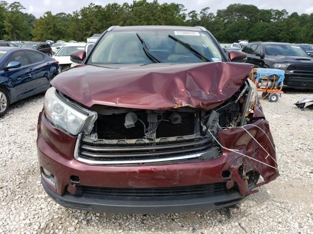 Photo 5 from auction – 2015 TOYOTA HIGHLANDER with VIN 5TDYKRFH4FS096011