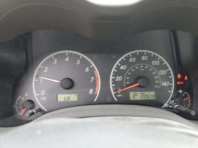 Photo 9 from auction – 2010 TOYOTA COROLLA BA with VIN 1NXBU4EE9AZ299597