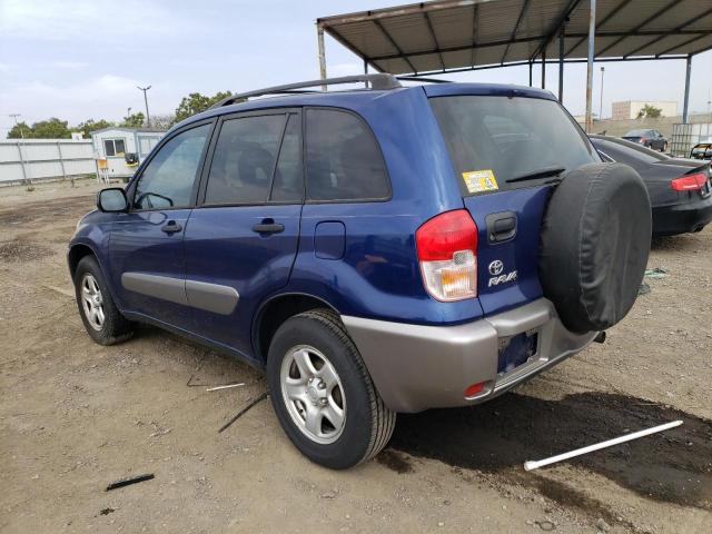 Photo 2 from auction – 2002 TOYOTA RAV4 with VIN JTEGH20V620051970