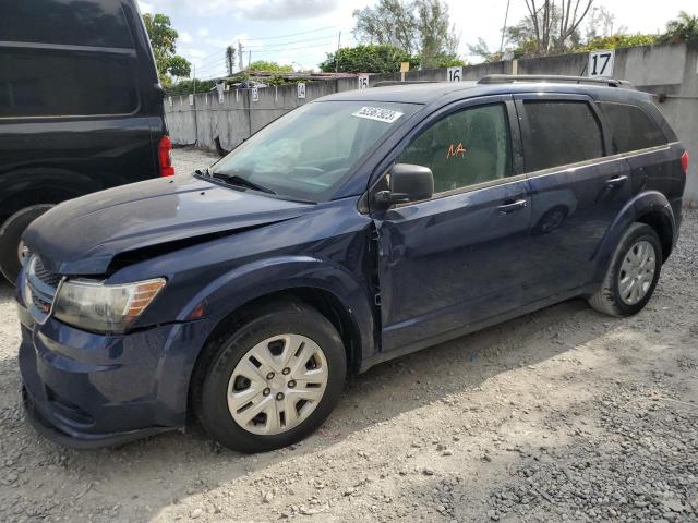 DODGE JOURNEY SE 2018 with VIN 3C4PDCAB0JT273237 - Photo from auction