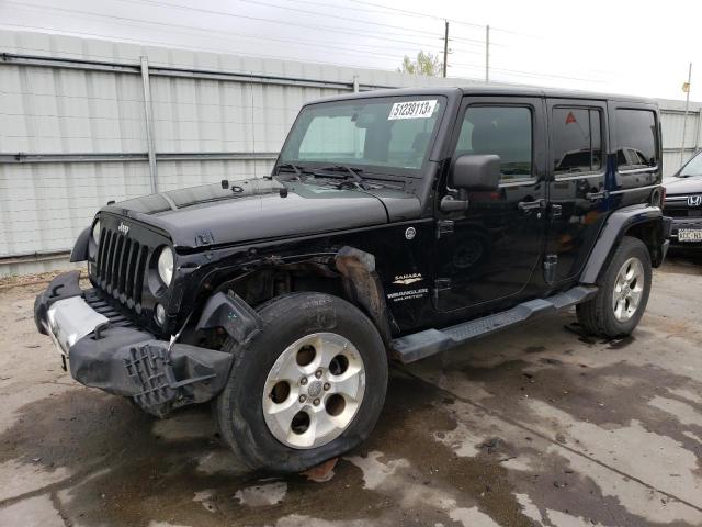JEEP WRANGLER U 2014 with VIN 1C4BJWEG9EL128208 - Photo from auction