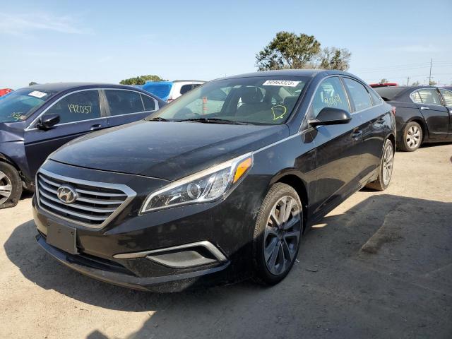 HYUNDAI SONATA SE 2017 with VIN 5NPE24AF2HH503375 - Photo from auction