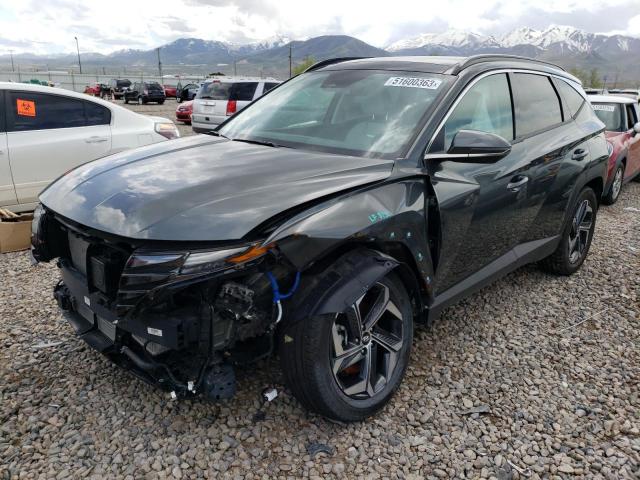 HYUNDAI TUCSON LIM 2022 with VIN KM8JECA19NU044024 - Photo from auction