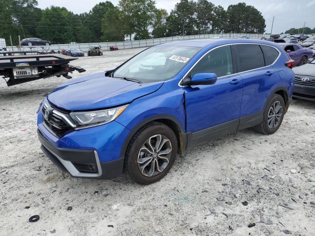 Photo 1 from auction – 2022 HONDA CR-V EX with VIN 7FARW1H59NE021485
