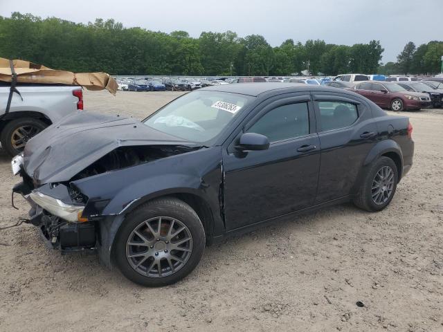 DODGE AVENGER SX 2012 with VIN 1C3CDZCB9CN221062 - Photo from auction