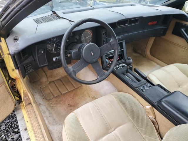 Photo 8 from auction – 1986 CHEVROLET CAMARO with VIN 1G1FP87F0GL153509