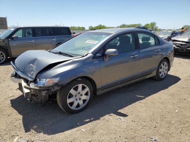 HONDA CIVIC LX 2011 with VIN 19XFA1F56BE034423 - Photo from auction