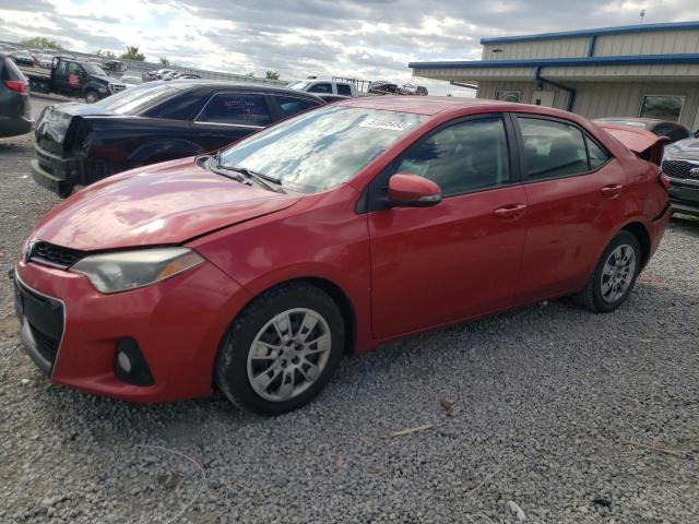 TOYOTA COROLLA L 2015 with VIN 5YFBURHE0FP291728 - Photo from auction