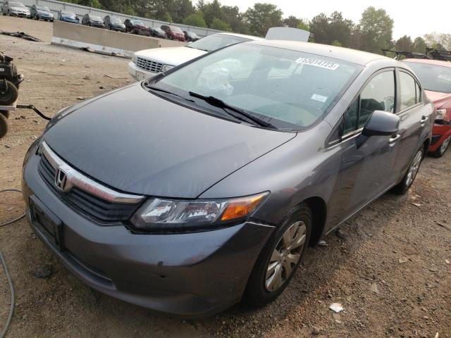 HONDA CIVIC LX 2012 with VIN 19XFB2F50CE008582 - Photo from auction