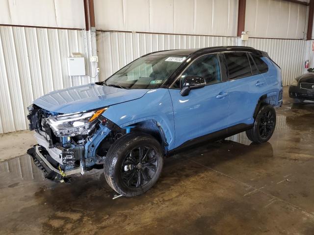 TOYOTA RAV4 XSE 2022 with VIN 2T3E6RFV4NW034456 - Photo from auction