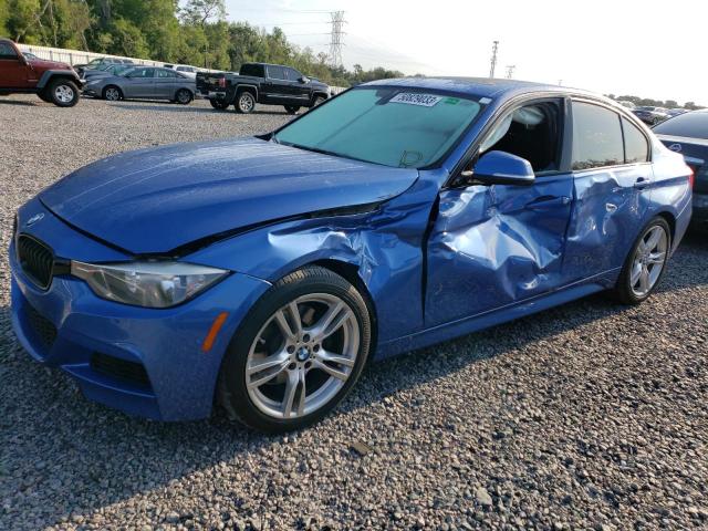 BMW 328 I 2014 with VIN WBA3A5G54ENP30672 - Photo from auction