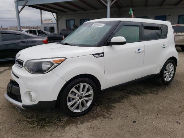 KIA SOUL + 2018 with VIN KNDJP3A52J7900631 - Photo from auction