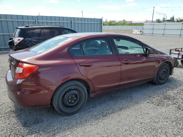 Photo 3 from auction – 2012 HONDA CIVIC LX with VIN 2HGFB2F41CH036761
