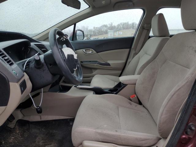 Photo 7 from auction – 2012 HONDA CIVIC LX with VIN 19XFB2F57CE061747