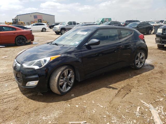 HYUNDAI VELOSTER 2017 with VIN KMHTC6AD1HU322221 - Photo from auction
