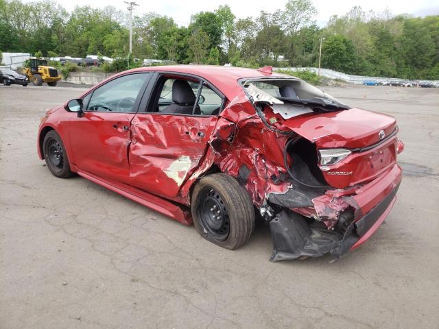 Photo 2 from auction – 2021 TOYOTA COROLLA LE with VIN 5YFEPMAE0MP242477